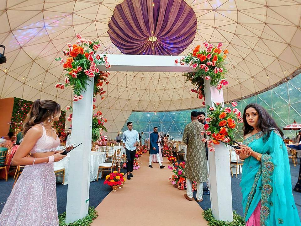 球车展赛事工业仓储篷房专业供应商适配多场景临时空间需求不朽情缘top常州市环宇篷房制造有限公司：宴会商业大(图1)